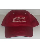 NEW! Budweiser &quot;Great American Lager&quot; RED TRUCKER /  BASEBALL CAP / HAT - €16,19 EUR