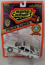 Vintage 1995 Road Champs &#39;police Series&#39; 1:43 Diecast Surete Du Quebec Toy Car - £6.38 GBP