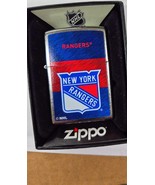 Zippo Lighter: NHL Hockey, New york Rangers - $436.75 MXN