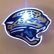 Official Jaguars Licensed Flashing Lapel Pin, NFL Team Logo, Enamel Finish - $985.44 MXN