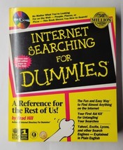 Internet Searching for Dummies Brad Hill 1998 Paperback Vintage Predates... - £7.86 GBP