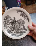 Wedgwood Brandeis University 10 1/2&quot; Collector Plate Statue 1956 - $19.79