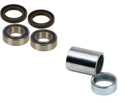 New AB Front Wheel Bearings &amp; Spacers Kit For The 1997-2000 Suzuki RM125 RM 125 - £38.18 GBP