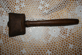 Primitive Country Resin Wooden Mallet Decor Large 11&quot; Length Item #10090 - £5.59 GBP