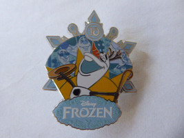 Disney Trading Broches 160257 Olaf - Frozen - 10th Anniversaire - £25.77 GBP