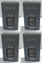 4x PURA Winter Noir  Home Plug In Diffuser Smart Fragrance Refill  0.33 ... - £26.78 GBP