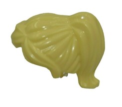 LEGO Minifigure Female Hair Blonde Ponytail cool yellow light girl wig 1502 - £3.37 GBP