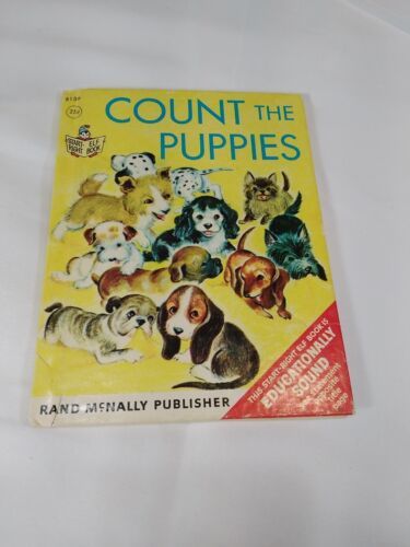 Count The Puppies Start- Right Elf Book Hardcover 1966. - $5.93