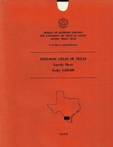 Geologic Atlas of Texas: Laredo Sheet, Geologic Map - £10.08 GBP