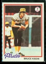 Vintage 1978 TOPPS Baseball Trading Card #223 BRUCE KISON Pittsburgh Pirates - £7.58 GBP