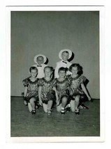 1950&#39;s Dance Recital Photo 2 Boys &amp; 4 Girls Tap Dancers - £10.89 GBP