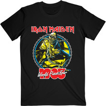 Iron Maiden World Piece Tour &#39;83 V.2. Official Tee T-Shirt Mens Unisex - £25.17 GBP