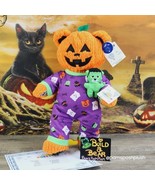 Build A Bear Pumpkin Glow Jack O&#39;Lantern Halloween Frankenstein Sleeper ... - $69.30