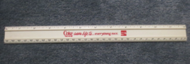 Coca-Cola Coke adds life to everything nice 12 inch Plastic Ruler - £2.77 GBP