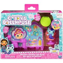 Gabby’s Dollhouse MerCat’s Spa Room Playset Dollhouse Furniture Ages 3+ NEW - £12.43 GBP