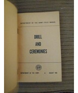 Vintage 1956 US Army  FM 22-5, Drill and Ceremonies Booklet - $186.03 MXN