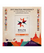 Malta Stamps 2017 European Presidency MNH Unused Full Sheet 00811 - £4.76 GBP