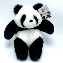 NOS NWT Wildlife Artists Small of the Wild Panda Bear 7&quot; STUFFED PLUSH - $17.77