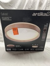 Artika Callisto 15&quot; 5CCT LED Flush Mount Light with Remote - $39.99