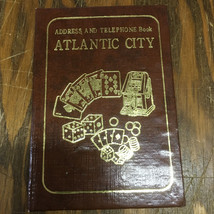 Vintage Atlantic city small address and telephone book travel souvenir - $26.96 CAD