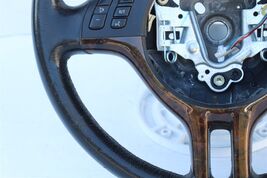 BMW E53 X5 Steering Wheel Leather W/Wood Trim & Multifunctional Control Switches image 2
