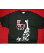 Led Zeppelin T-Shirt Stairway To Heaven Black Size Youth Large - $339.94 MXN