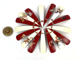 Mr. Christmas Carousel Replacement Parts Gold Label Cupola Carillon Music  - $20.00