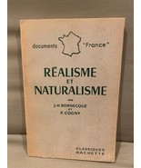 Realisme et Naturalisme Vintage French Book - €4,33 EUR