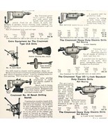 1922 N.T. Bushnell Electric Drills Tools Advertisement Catalog Hardware ... - $35.02 CAD