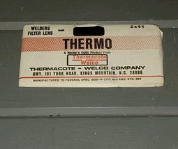 Vintage Werco Replacement Welding Lens Flash Protection Plate Filter Safety - $4.99