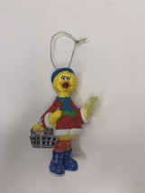 U Kurt Adler Sesame Street Holiday Christmas Ornament Big Bird Shopping List - $11.88