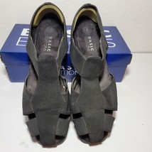 Basic Editions Fisherman Sandals Black Size 9.5 W - £12.04 GBP