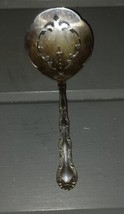 French Scroll by Alvin Sterling Silver Bon Bon, Nut or Candy Spoon 4 7/8&quot; - £31.97 GBP