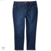 Gloria Vanderbilt Amanda Tapered Leg Scotsdale Wash Classic Jeans New Wi... - £18.12 GBP