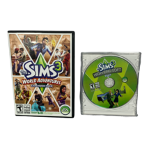 Sims 3: World Adventures, Sims 3 High-End Loft Stuff Windows/Mac 2009 Lot of 2 - £6.99 GBP