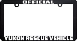 Yukon Official Rescue Vehicle 4X4 Off Road Four Wheel License Plate Frame Holder - £5.45 GBP