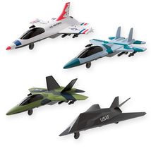United States Air Force Sky Raider Fighter Jet Toy Airplane with Pilot &amp; Missile - £18.52 GBP