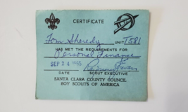 Boy Scouts America Santa Clara County Council 1965 Personal Finance Meri... - £8.59 GBP