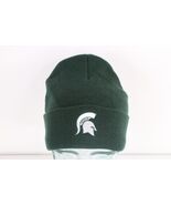 Vtg Michigan State University Fleece Lined Ribbed Knit Winter Beanie Hat... - €26,73 EUR
