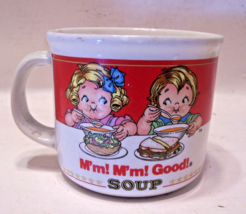 Vintage  1989 Cambell&#39;s M&#39;m! M&#39;m! Good! Large Soup or Coffee Mug Cup - $16.80