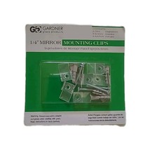 Gardner Glass 1/4&quot; Mirror Mounting Kit - Set of 6 Anchors, Screws, Plast... - $56.32 MXN