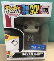 Funko Pop Teen Titans Go Raven As Wonder Woman 335 Walmart Exclusive - £14.09 GBP