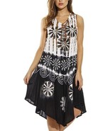 NEW Riviera Sun Summer Dresses Tie Dye Embroidered Beach Swimsuit Cover ... - £14.89 GBP