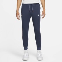 Nike F.C. Soccer Pants Joggers Tapered Cuffed Thunder Blue Small - £46.11 GBP