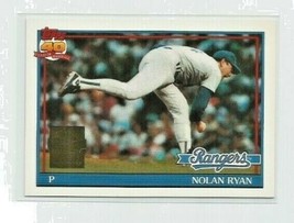 Nolan Ryan (Texas Rangers) 1999 Topps Baseball Commerative Reprint #24 - £5.38 GBP