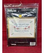 NEW Wedding Announcement Janlynn Cross Stitch Kit Loves Gentle Way Laure... - £10.08 GBP