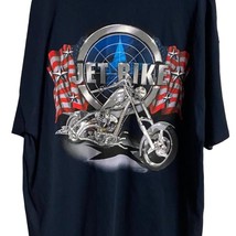 American Chopper Motorcycle T Shirt Mens 2X  Jet Bike Crew Neck Short Sleeved - £14.86 GBP