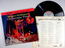 Roger Williams - Christmas Time (1959) Vinyl LP • Piano Holiday - £12.47 GBP