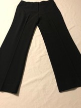 St. John Collection Women&#39;s Pants Black 100% Wool Dress Pants Size 4 X 29 - £40.19 GBP
