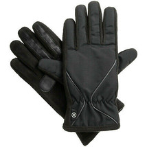ISOTONER Black Gray Woven Fleece smarTouch THERMAflex Sport Womens Glove... - $24.99